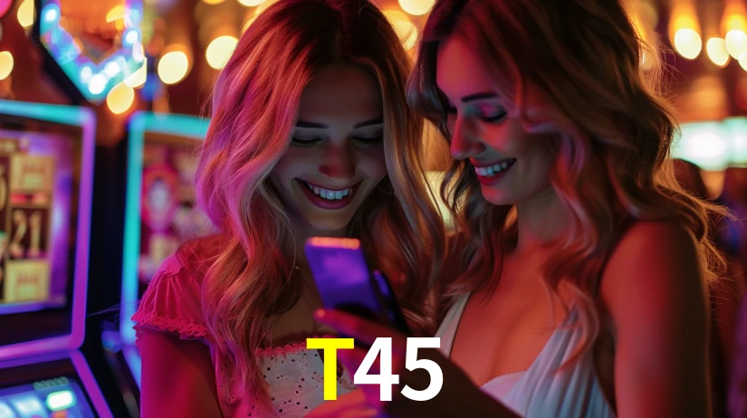 Sinta a adrenalina dos jogos de cassino com T45